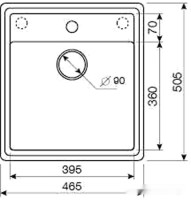 Кухонная мойка Zorg Como 46 (песчаный берег)