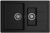 Кухонная мойка GranFest GF-Q775KL (черный)