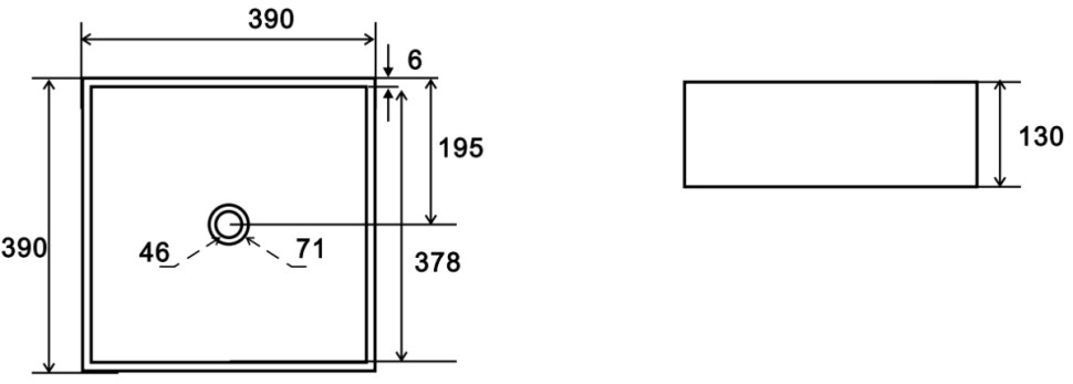 Умывальник Uptrend Hestia TR41120