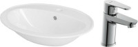 Умывальник Cersanit Calla 54 S-UM-Cl/1-w + 63030