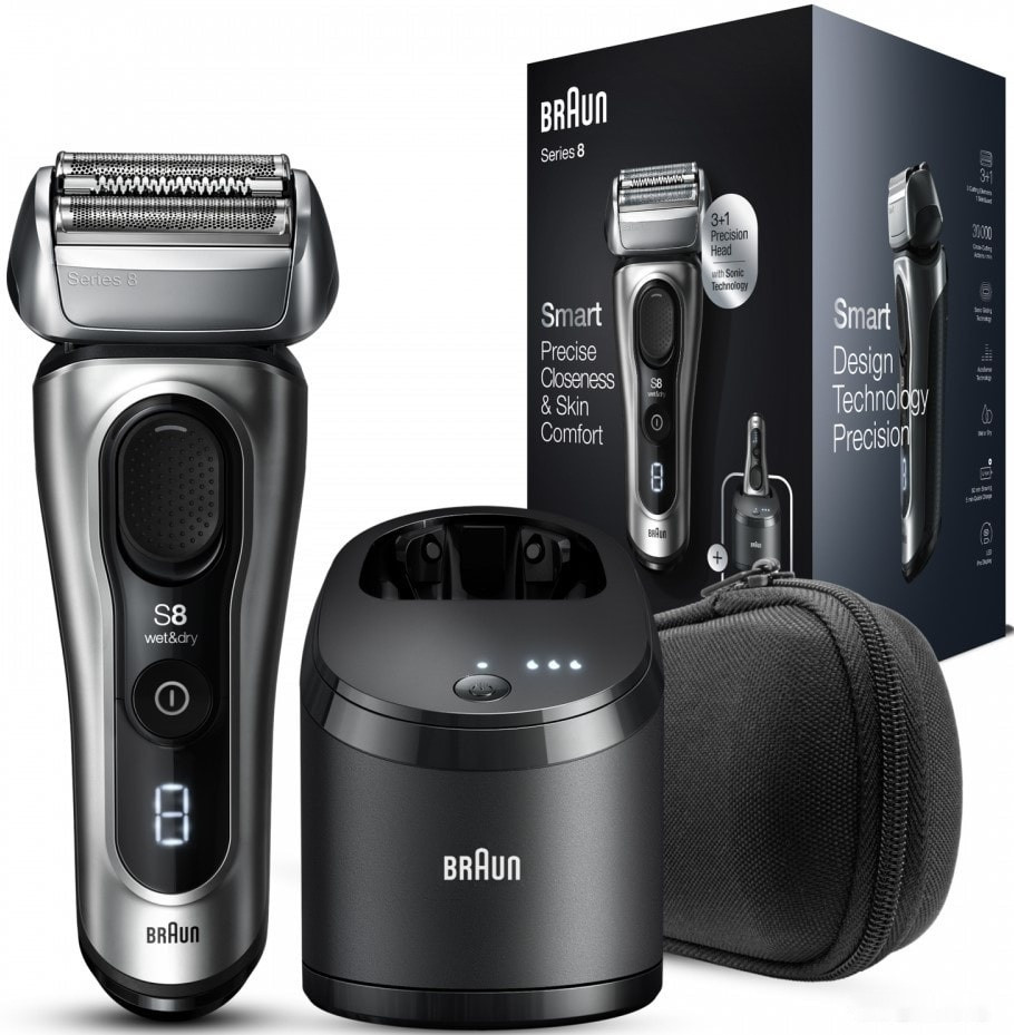 Электробритва мужская Braun Series 8 8467cc Wet & Dry