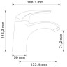 Смеситель Wasserkraft Rossel 2803