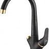 Смеситель Zorg Steel Hammer SH 815 черный + бронза