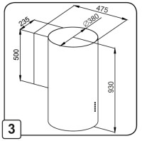 Вытяжка Maunfeld Lee Side (C) 39 (черный)