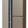 Холодильник с морозильником Hyundai CS6073FV (Champagne Glass)