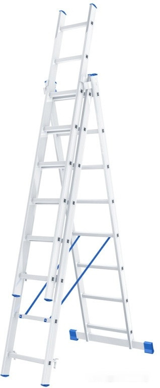 Лестница-стремянка СИБРТЕХ 97818 3x8 ступеней