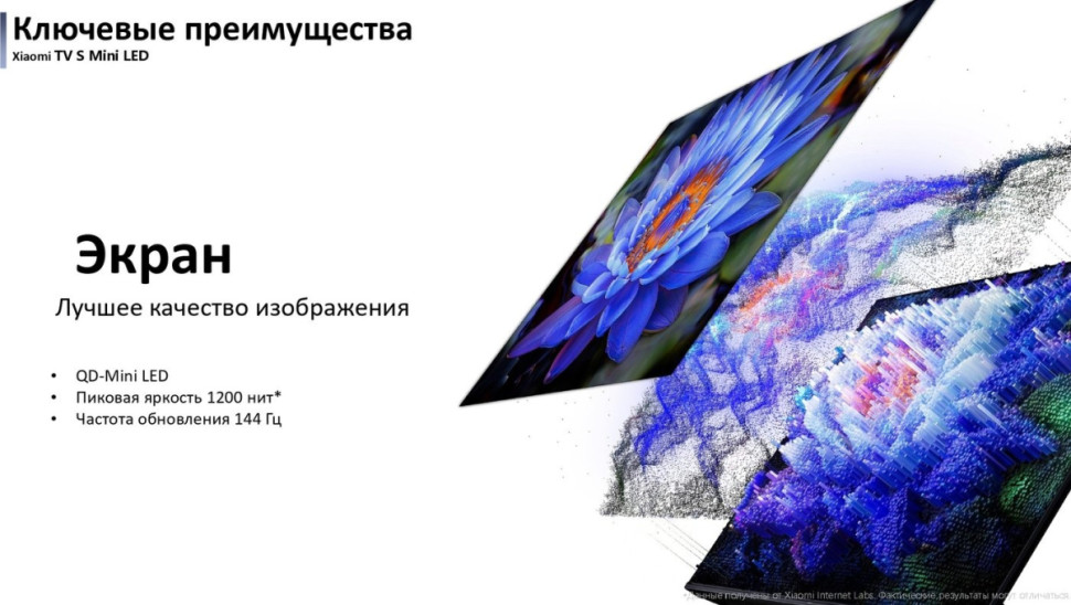 Телевизор Xiaomi TV S Mini LED 55" 2025 (международная версия)