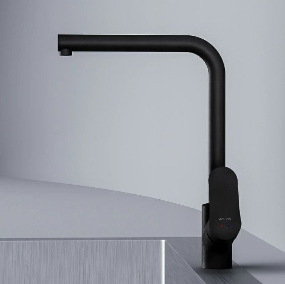 Кухонная мойка Berge BR-7602 + Like F8005022 (черный)