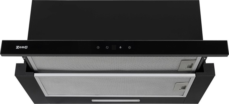 Вытяжка Zorg Turbo 1260 60 S (черный)