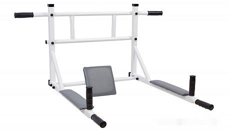 Турник Polini Kids Sport Pulse Premium 3 в 1 (белый/серый)