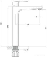 Смеситель Deante Maruna BGM 021K