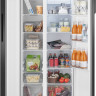 Холодильник side by side Weissgauff WSBS 500 Inverter NoFrost White Rock Glass