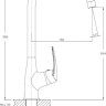 Смеситель GranFest QUARZ GF-Z3424 (бежевый)