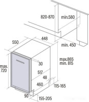 Посудомоечная машина CATA LVI 46010