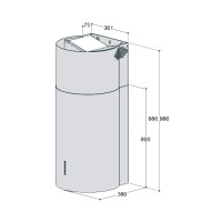 Вытяжка Zigmund &amp; Shtain K 333.41 S