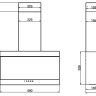 Вытяжка Elikor Титан 60П-430-К3Д (белый/белый)