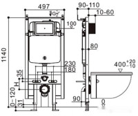 Система инсталляции Weltwasser Amberg 404