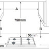 Варочная панель Indesit THP 642 W/IX/I RU