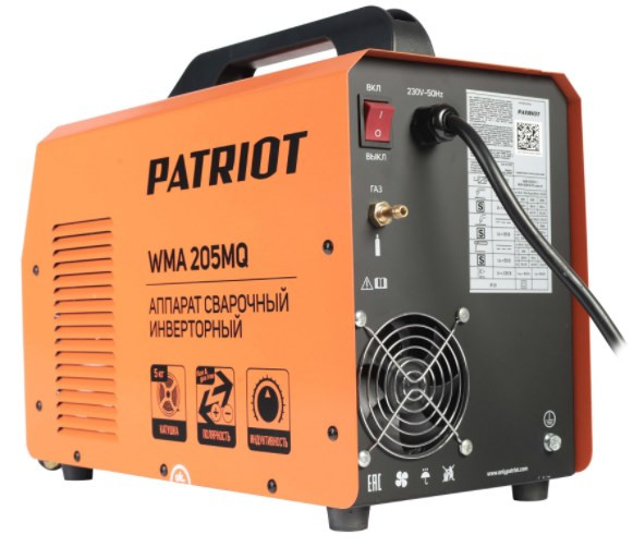 Сварочный инвертор Patriot WMA 205 MQ
