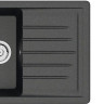 Кухонная мойка Berge BR-7602 + Like F8007122 (черный)