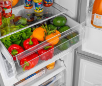 Холодильник Weissgauff WRK 185 Total NoFrost Inverter Inox