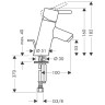 Смеситель Hansgrohe Talis S 32020000