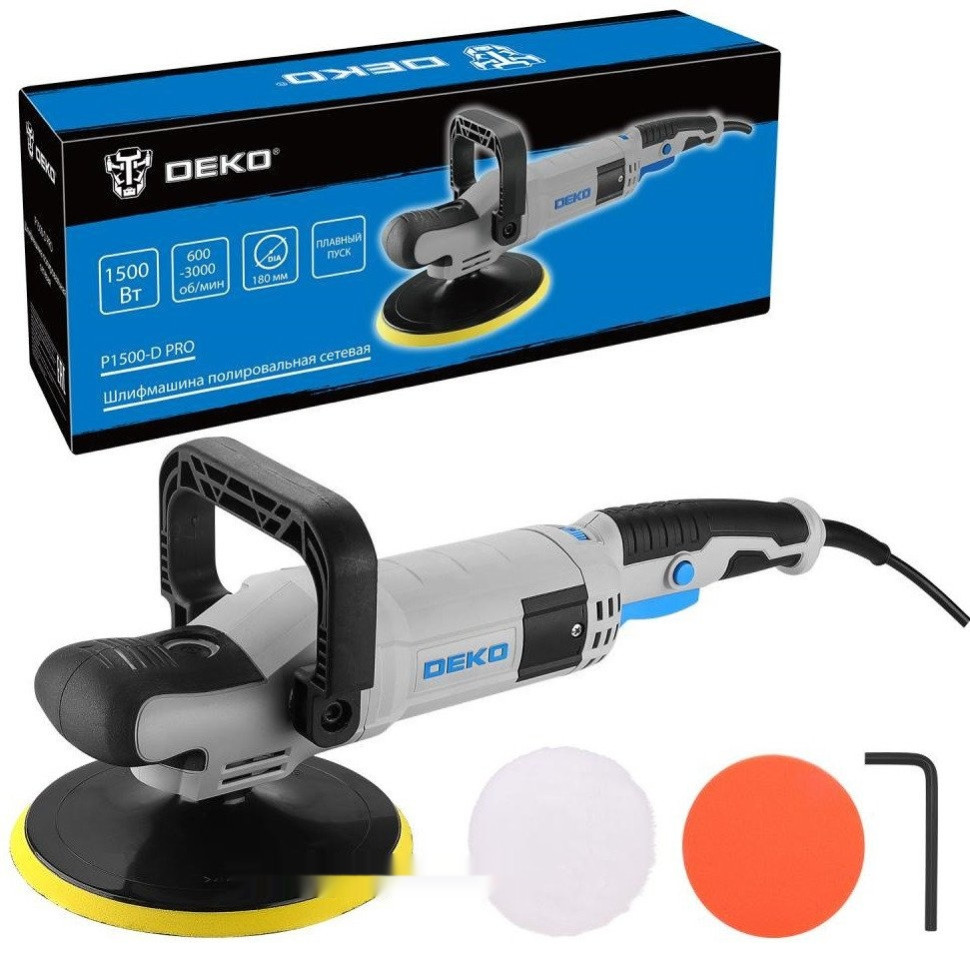 Шлифовальная машина Deko P1500-D PRO 083-1050