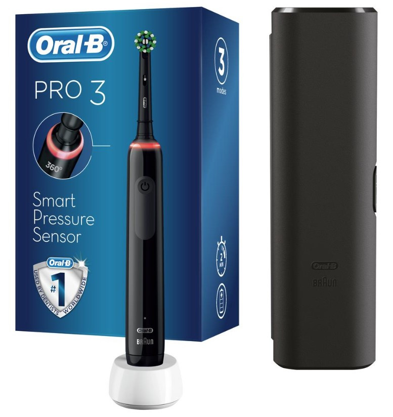 Электрическая зубная щетка Braun Pro 3D 505.513.3X (Black)