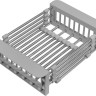 Кухонная мойка Basic CL DS Decor 50x50 (сатин, коландер, дозатор)
