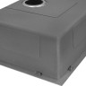 Кухонная мойка Basic CL DS Decor 50x50 (сатин, коландер, дозатор)