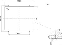 Кухонная мойка Blanco Rotan 500-U 526098 (черный)