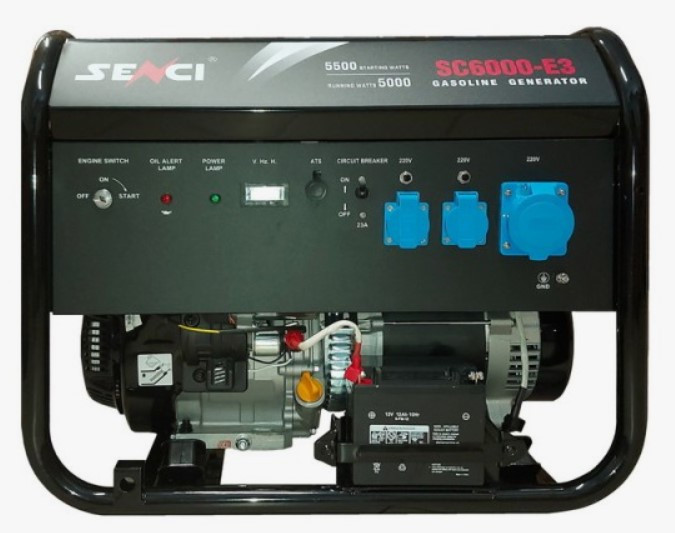 Генератор SENCI SC6000-E3