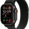 Умные часы Apple Watch Ultra 2 LTE 49 мм (титановый корпус, черный/черный, нейлоновый ремешок S/M)