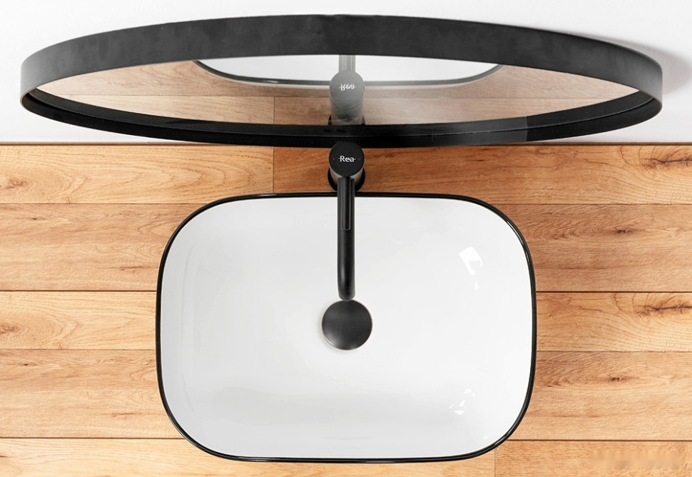 Умывальник Rea Marbel белый U8603