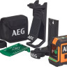 Лазерный нивелир AEG Powertools CLG220-K 4935472254 (с магнитным и потолочным кронштейнами)