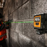 Лазерный нивелир AEG Powertools CLG220-K 4935472254 (с магнитным и потолочным кронштейнами)