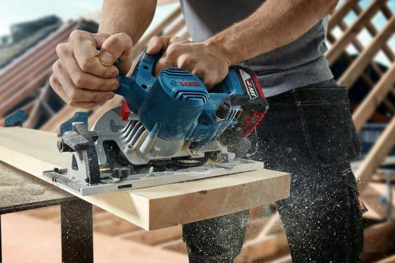 Дисковая (циркулярная) пила Bosch GKS 185-LI Professional 06016C1223 (с 1-м АКБ)
