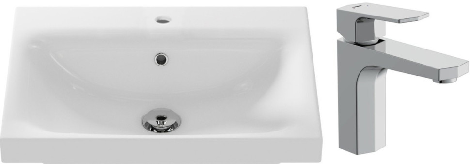Умывальник Cersanit Moduo 60 S-UM-MOD60/1 + 63055