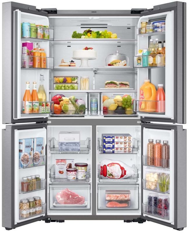 Четырёхдверный холодильник Samsung RF65A93T0SR/WT