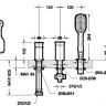 Смеситель Bravat Gina F565104C-2-ENG