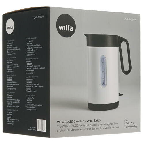 Электрический чайник Wilfa CWK-2000MW