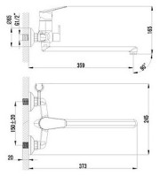 Смеситель Lemark Partner LM6551C