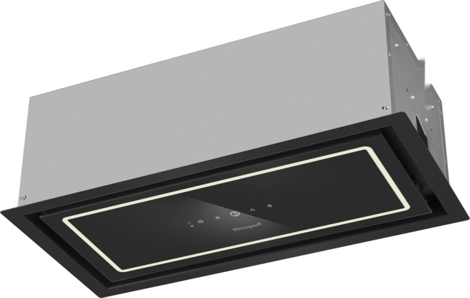 Вытяжка Weissgauff Quadra 600 Touch Black Glass