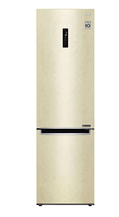 Холодильник с нижней морозильной камерой LG GA-B509MESL