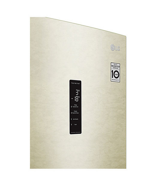 Холодильник с нижней морозильной камерой LG GA-B509MESL