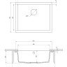 Кухонная мойка Deante Corda ZQA G10C