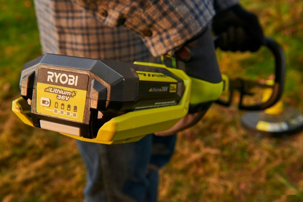 Триммер Ryobi RY36LT33A-0 (без АКБ)