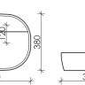 Умывальник Ceramica Nova Element CN6036
