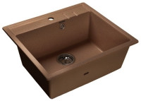 Кухонная мойка GranFest Quadro GF-Q560 (терракот)