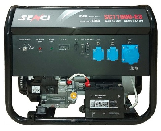 Генератор SENCI SC11000-E3